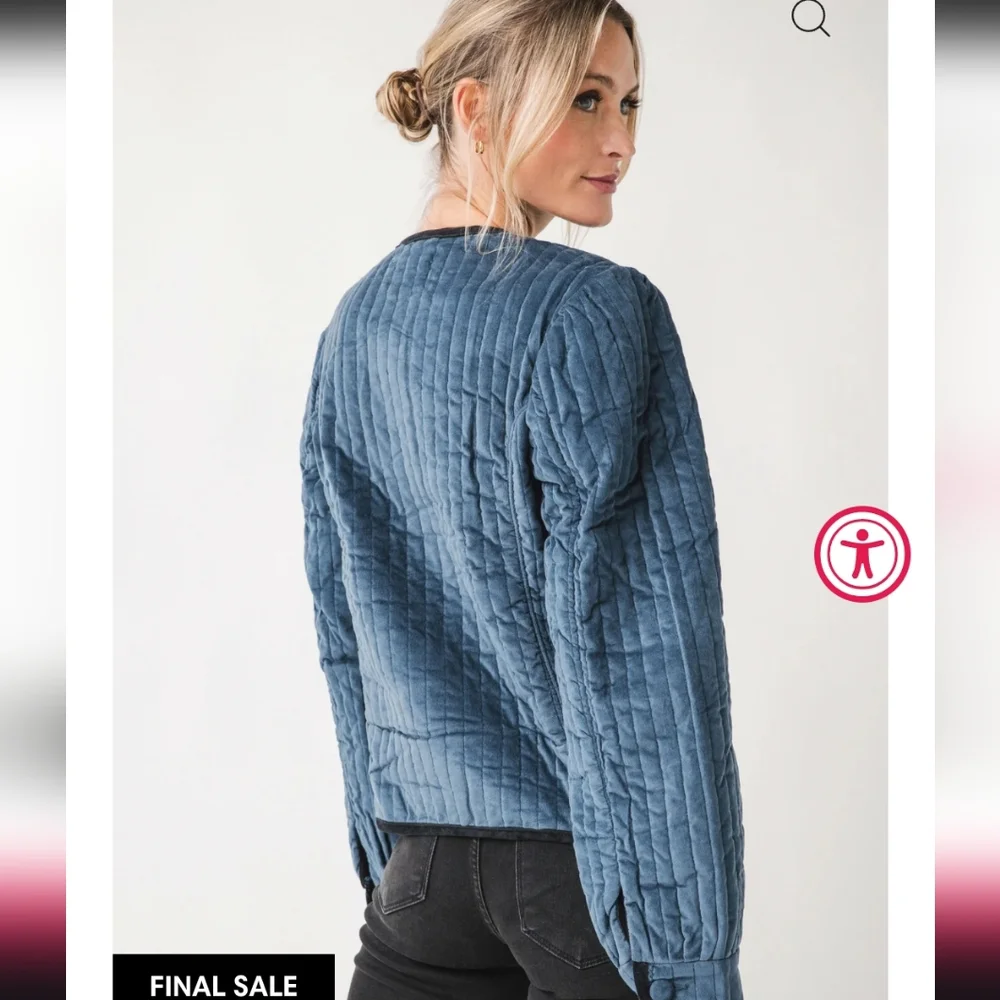 NWT M Free People Natalia Jacket - Picture 3 of 7